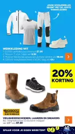 BOUWMAAT folder Pagina 7: Cerva, Mascot, Cerva werkkleding wit €98,80