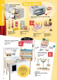 Lobbes folder Pagina 14: Fresh speelgoedkoekjes €8,99, Small Foot Weegschaal met Gewichten 5dlg. €22,99