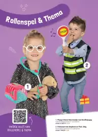 Lobbes folder Pagina 144: Politie met Stopbord en Fluit €9,99, Playgo Dieren Reismandje met knuffelpuppy €19,99