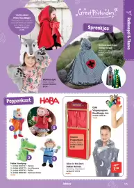 Lobbes folder Pagina 147: Goki Vingerpoppen Roodkapje €18,99, Haba Handpop €24,99