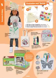 Lobbes folder Pagina 62: Ontwerp Je Eigen Rugtas €9,99, Uitbereiding Knutselstation Textieldecoratie €13,99