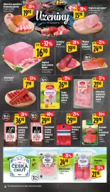 Albert leták | Supermarket Strana 18: Kmotr kmotrova klobása trio €29,90, Idema vepřová šunka dušená €16,90