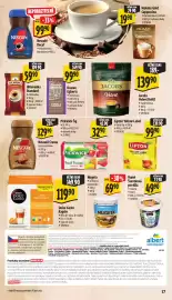 Albert leták | Supermarket Strana 27: Nescafé Crema €129,90, Pickwick čaj €32,90