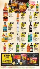 Albert leták | Supermarket Strana 34: Tullamore D.E.W. Honey €349,00, Božkov Peprmint/Modrá €129,90