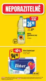 Albert leták týden 40 Strana 4: Velvet toaletní papír €94,90, Majola Slunečnicový olej €26,90