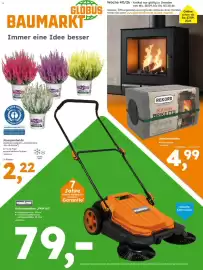 Globus Baumarkt Prospekt woche 40 Seite 1