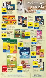 Tesco leták týden 40 Strana 11: Purina One kapsičky pro psy €59,90, Friskies Granule pro psy €299,90