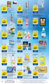 Tesco leták týden 40 Strana 22: Springforce toaletní papír €34,90, Savo čistící prostředek €74,90