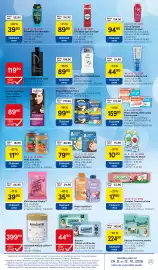 Tesco leták týden 40 Strana 23: Mogli kapsička €35,90, Old Spice sprchový gel €89,90
