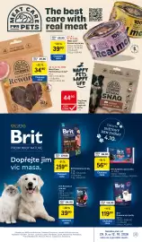 Tesco leták týden 40 Strana 35: Brit Granule pro psy €259,90, Brit Granule pro kočky €119,90