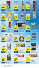 Tesco leták týden 40 Strana 8: MaxSport Protein Tyčinka €29,90, Opavia zlaté kolečka €29,90