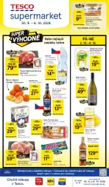 Tesco leták | Supermarket Strana 1: Tesco Vepřová plec bez kosti €59,90, Tesco Vepřová krkovice bez kosti €79,90