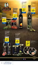 Tesco leták | Alkohol Strana 16: Franz Josef Kaiser Exclusive Dýňový olej €179,90