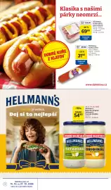 Tesco leták | Alkohol Strana 4: DZ Klatovy kuřecí junior €31,90, DZ Klatovy Kuřecí párky pochoutkové €69,90