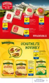 Tesco leták | Alkohol Strana 5: Leerdammer Delacrème Plátky, Leerdammer Caractère Plátky €49,90