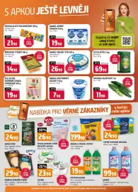 Terno leták týden 40 Strana 20: Le&Co šunka dušená v páře €2.690,00, Ranko smetanový jogurt €7,90