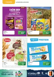 Tamda Foods leták týden 40 Strana 24: Emco ovesná kaše €12,90, MaxSport Protein Kex €23,90