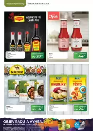 Tamda Foods leták týden 40 Strana 40: Bask bramborové knedlíky €24,90, Maggi tekuté koření, sójová omáčka €20,50