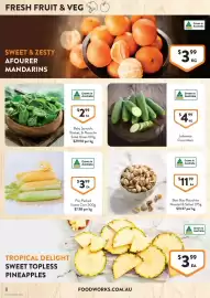 Foodworks catalogue week 40 Page 8: Best Buy Pistachios €11,99, Baby Spinach, Rocket, & Mesculin Salad Mixes €2,99