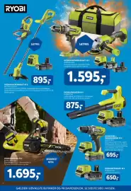 Davidsen tilbudsavis uge 40 Side 2: RYOBI HÅNDVÆRKERSÆT 18 V €1.595,00, RYOBI HAVEKOMBISÆT 18 V €895,00