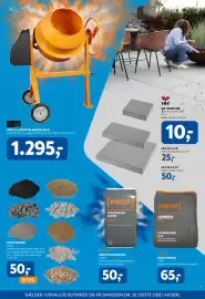 Davidsen tilbudsavis uge 40 Side 7: TROLLA CEMENTBLANDER 550 W €1.295,00, IBF HAVEFLISE