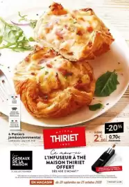 Catalogue Thiriet page 1: Por origin FRANCE SANS Ha faina de b origine MANCE 4 Paniers jambon/emmental La boite de 320 g-Le