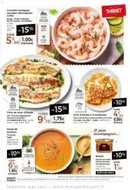 Catalogue Thiriet page 13: Colin d'Alaska à la bordelaise €4,49, Filets de colin d'Alaska €9,75