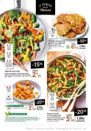 Catalogue Thiriet page 8: Poêlée cuisinée à la campagnarde €3,95, Butternut en cubes €2,60