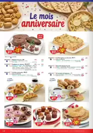 Catalogue Maximo page 14: Crêpes vanillées €6,49, Duo mini-donuts €5,49