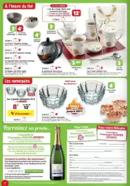 Catalogue Maximo page 2: À l'heure du thé 3€ 4€ Le lot de 2 Les 2 lots de 2 coupelles Cottage coupelles Cottage 4€ 3€ Le sac