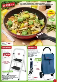 Catalogue Maximo page 3: LE WOK 28 cm 56531-7 Le wok 28 cm 24.50€ L'escabeau Ultra résistant: revêtement pierre 2 couches et