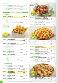 Catalogue Maximo page 38: Frites allumettes €7,20, Mydibel Pommes noisettes €3,95