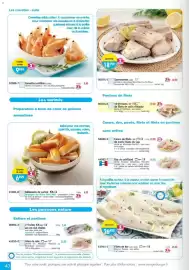 Catalogue Maximo page 40: Crevettes entières €9,69, Compagnie des Pêches Saint Malo Bâtonnets de surimi €6,99