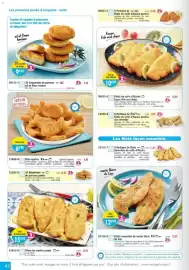 Catalogue Maximo page 42: 20 Croquettes de poisson ail et fines herbes €9,49, Filets de colin d'Alaska €10,99