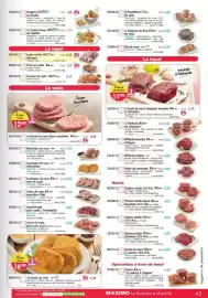 Catalogue Maximo page 45: Tendriade Hachés de veau €12,99, 2 Pavés de bœuf charolais marinés à l'échalote €11,99