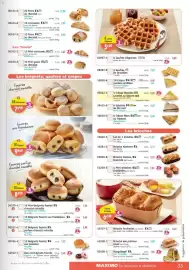 Catalogue Maximo page 55: Fournés aux framboises €9,49, Brioche feuilletée €6,49