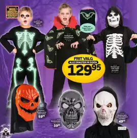 Buddy Leg katalog Side 8: 8 RIO ROLE PLAY 42726 Selvlysende skelet Str. 140 cm. 42593 Græskar- djævlemaske med hætte 5995 CH
