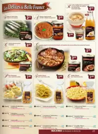 Catalogue Maximo page 23: Les Délices de Belle France Sardines €3,19