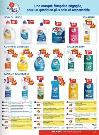 Catalogue Maximo page 43: Maison Net NETTOYANT VITRES €6,86, Maison Net NETTOYANT SALLE DE BAIN €3,58