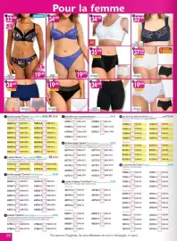 Catalogue Maximo page 98: Sans complexe €24,99, Sloggi €25,98