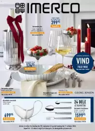 Imerco tilbudsavis Side 1: OIMERCO Bernadotte glas 6-pak. Coupe 20 cl eller bourgogne 80 cl. Medlemstilbud 469,95 Ikke