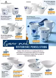 Imerco tilbudsavis Side 8: Gifts with History højhankskop €999,95, Royal Copenhagen Gifts with History termokrus €899,95