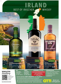 Citti tilbudsavis Side 4: Tullamore Dew Irish Whiskey €24,99, Teeling Small Batch Irish Whiskey €24,99