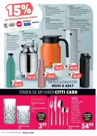 Citti tilbudsavis Side 16: GSW Besteckset €54,99, Nachtmann Whiskybecher Noblesse oder Longdrinkbecher Noblesse €3,99