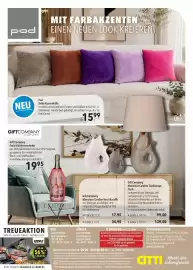 Citti tilbudsavis Side 24: Pad Deko Kissenhülle €15,99, Gift Company Froid Kühlmanschette €19,95