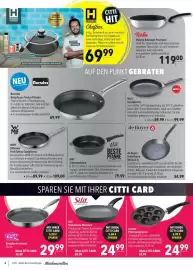 Citti tilbudsavis Side 8: Amt Schmorpfanne €79,99, Silit Stielpfanne Montano €24,99