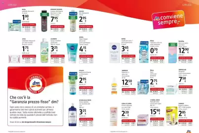 Volantino dm drogerie markt Pagina 6: Lycia salviettine struccanti per pelli sensibili €1,75