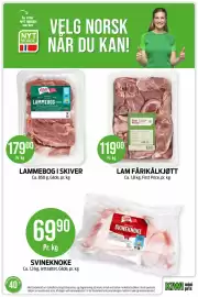 Kiwi kundeavis uke 40 Side 12: LAMMEBOG I SKIVER €179,00, SVINEKNOKE €69,90