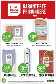 Kiwi kundeavis uke 40 Side 17: MIDDAGSRIS €35,90, FISKEPUDDING €35,40
