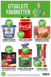 Kiwi kundeavis uke 40 Side 19: KEBAB KLASSISK €59,90, CRÈME FRAÎCHE €28,50